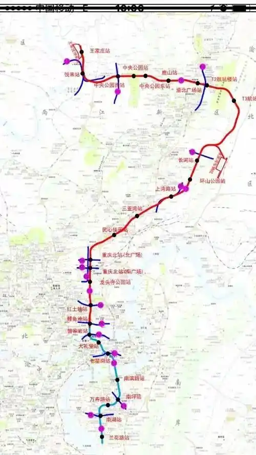 轨道交通10号线预计国庆开始试运行- 重庆本地宝