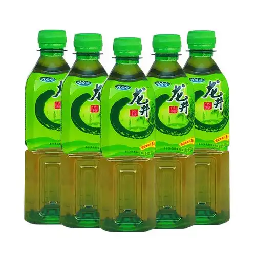 娃哈哈龙井绿茶饮料整箱装500ml5瓶箱子低糖茶饮料