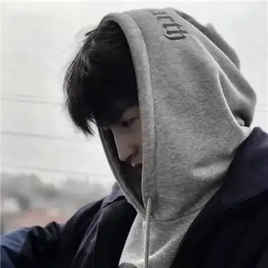 高清帅气侧脸男生头像真人图片 干净好看的高颜值侧脸男头