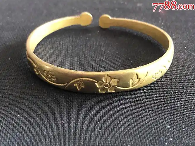 刻画铜手镯_价格6元【慧古轩】_第1张