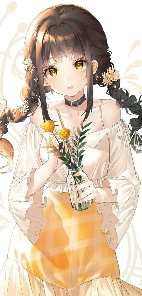 日系萌妹手机壁纸桌宠