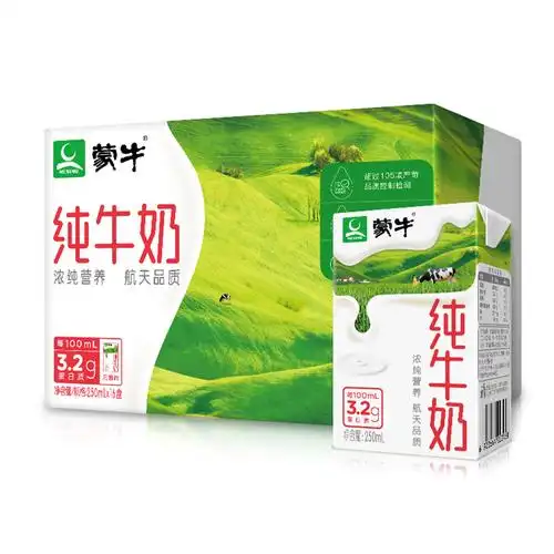 蒙牛纯牛奶 250ml*16盒