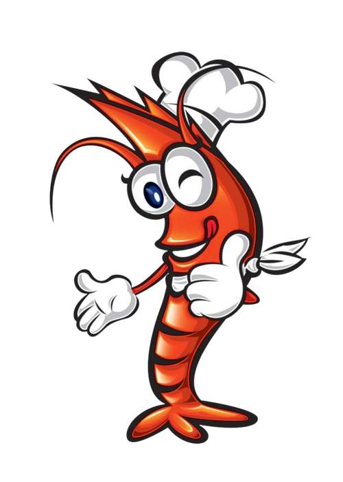 食物美食手绘水彩风格小龙虾宵夜年夜饭