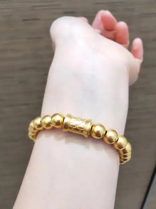 老凤祥足金手串