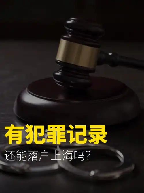 有犯罪记录还能落户上海吗71