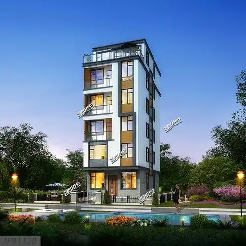 广东唐女士建花58万建六层现代风别墅只为用来做民宿真壕