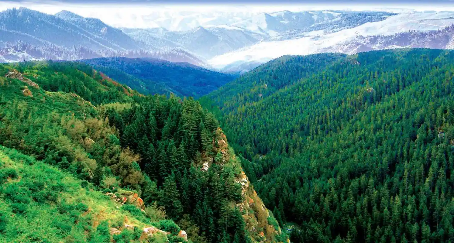 张掖焉支山美景