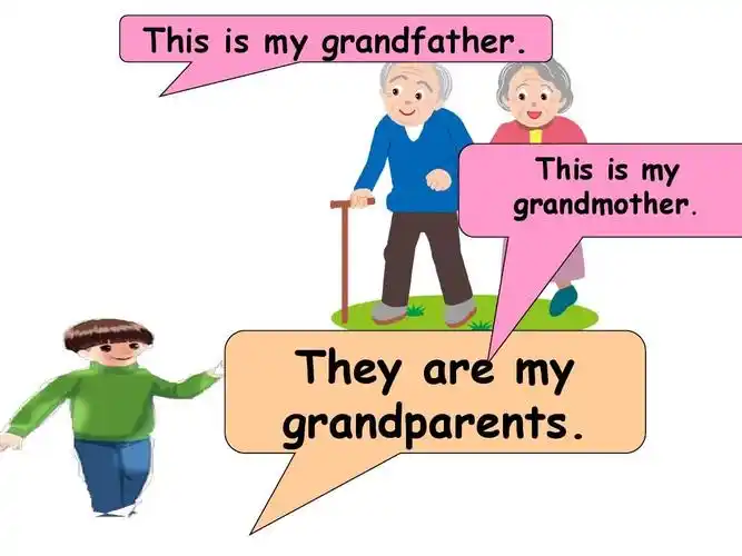 this is my grandfather. this is my grandmother.