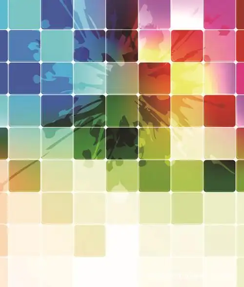 炫彩时尚类抽象色彩-个性化定制壁纸,壁画,墙纸,墙画-蓝赛魅