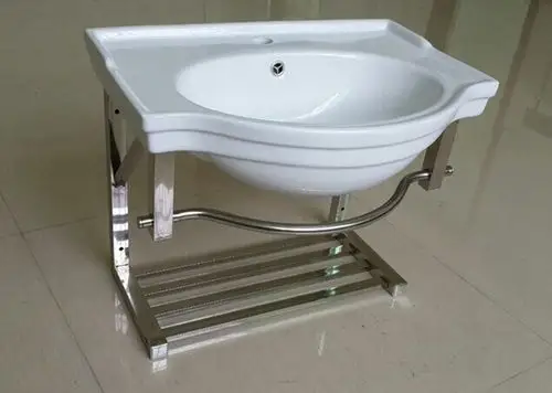 厂家直销浴室柜 简约不锈钢支架盆 台盆 洗手台 精品热卖2