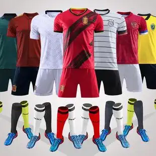 2020意大利荷兰西班牙法国球衣国家队足球服套装男女儿童短袖球衣