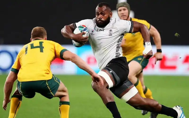 【英式橄榄球】身高196 体重120kg | 斐济巨兽 冲撞扑搂