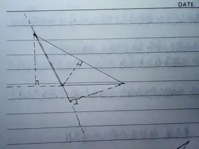 钝角三角形的三条高怎么画 要画3条高 画的好有采纳.