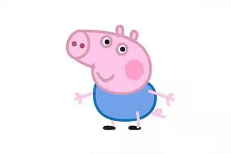 手工专题小猪佩奇简笔画