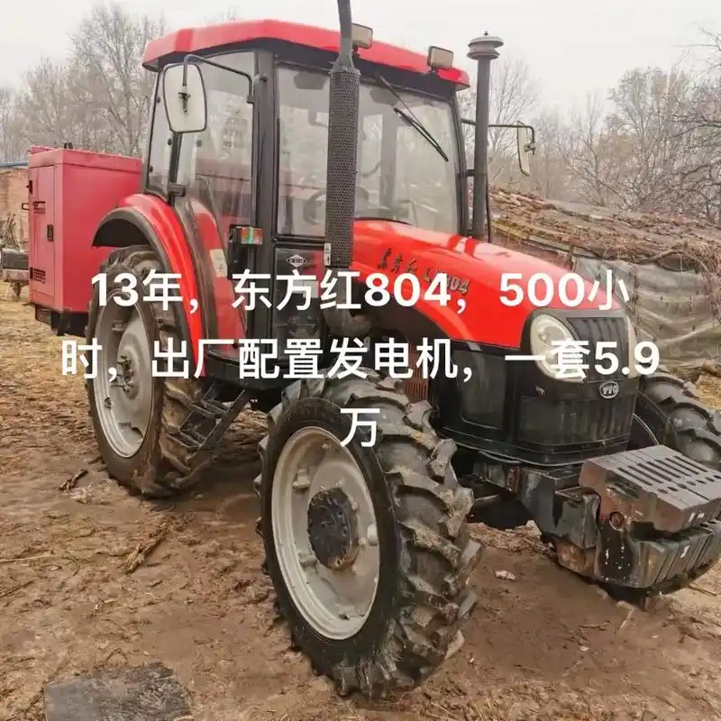13年,东方红804,500小时,出厂配置发电机,一套5.9 - 抖音