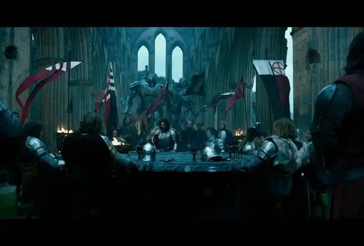 欧洲中世纪,变形金刚化身圆桌骑士助阵亚瑟王.