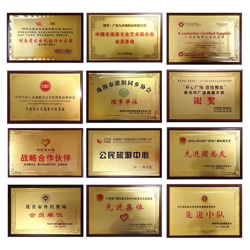 公司商会协会荣誉牌匾战略合作伙伴牌子订做经销商奖杯