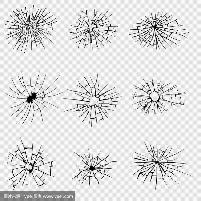 纹理,绘画插图,矢量,玻璃,破碎的