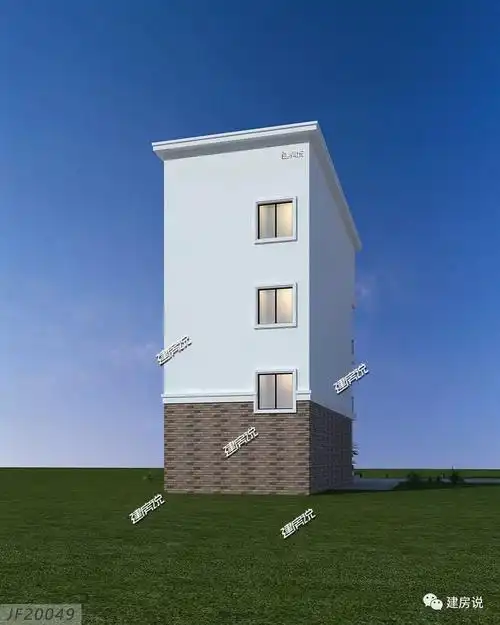 乡村别墅|小面宽不用愁,6米也能建别墅