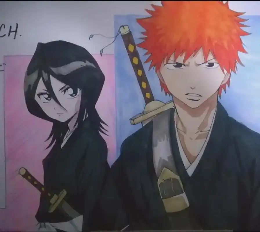 黑崎一护和朽木露琪亚