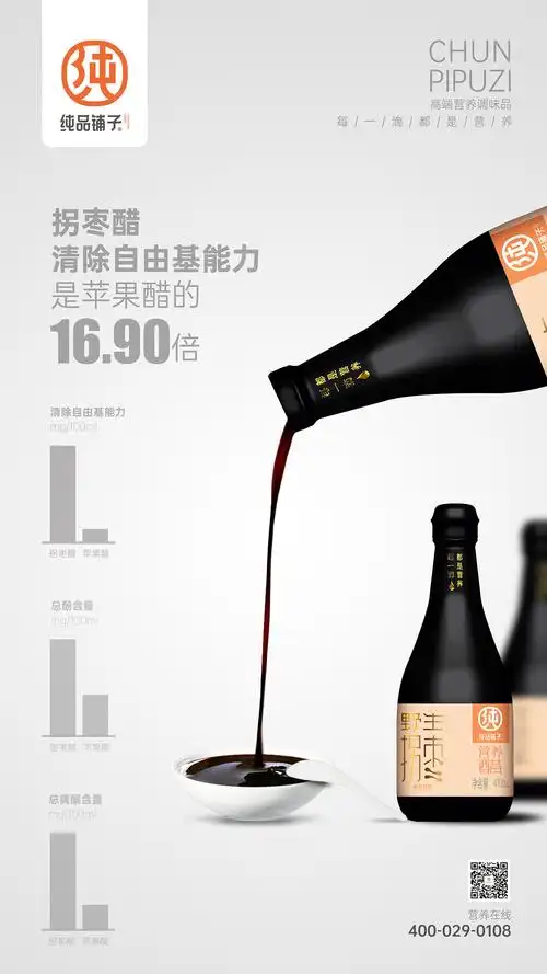 酱油醋宣传海报