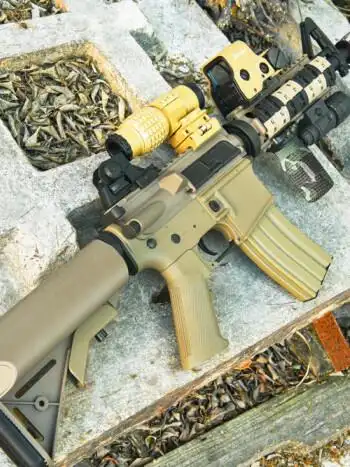 尼 狙击锦明8m416电动连发软弹枪mp5男孩成人sc对战玩具枪acr j1274u