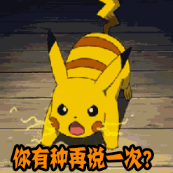 皮卡丘你有种再说一次生气gif动图_动态图_表情包下载_soogif