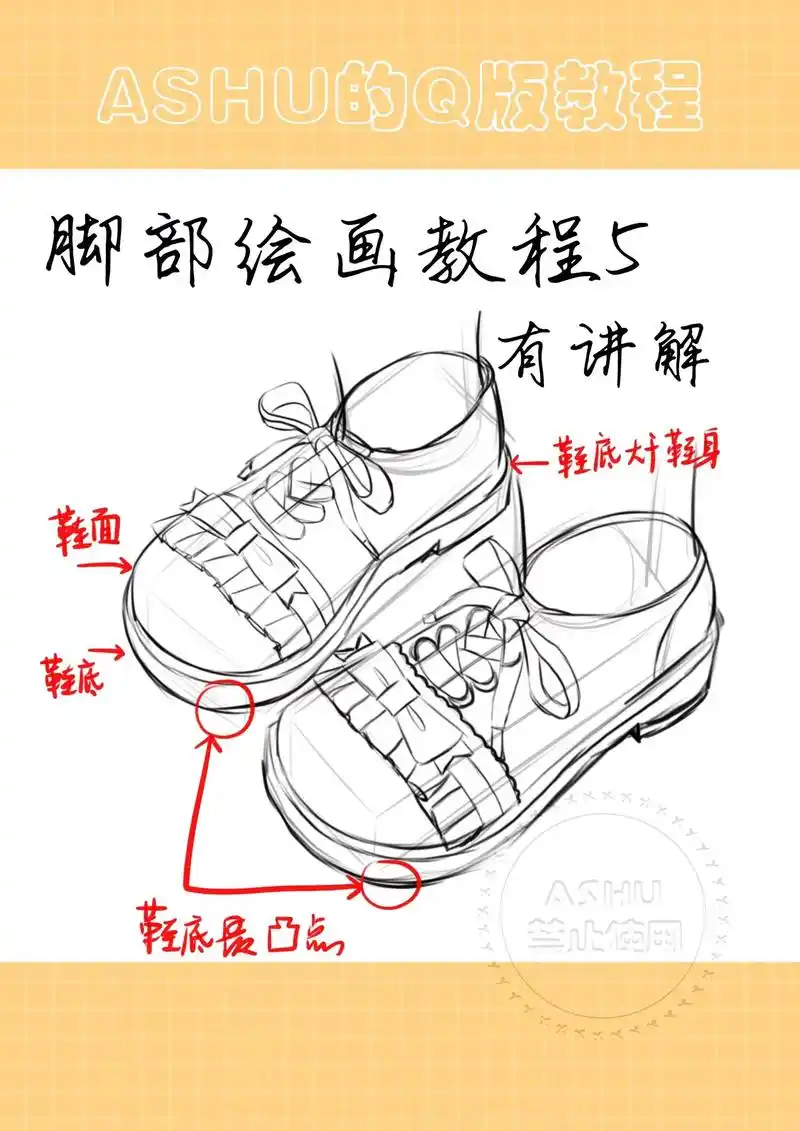 脚部绘画教程5—照片转手绘.#创作灵感 #procreate - 抖音