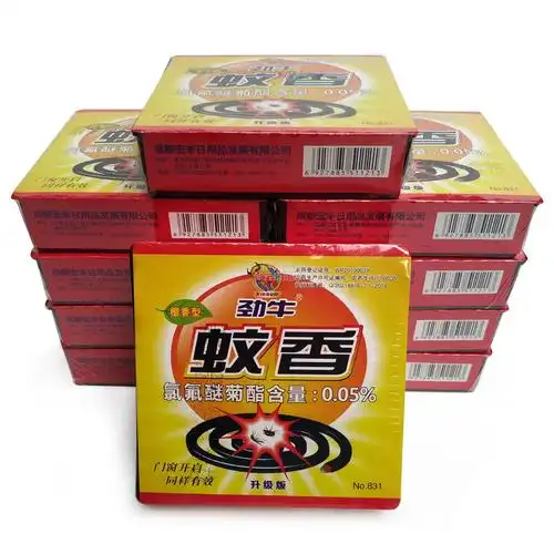 蟑螂蚊香10盒劲牛蝇香蚊香檀香型灭杀蝇除苍蝇驱蟑螂型饭店室外户外