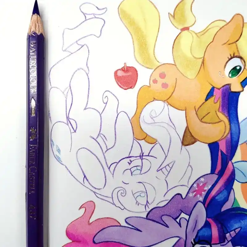 马宝莉手绘-96珍奇(6/6).慷