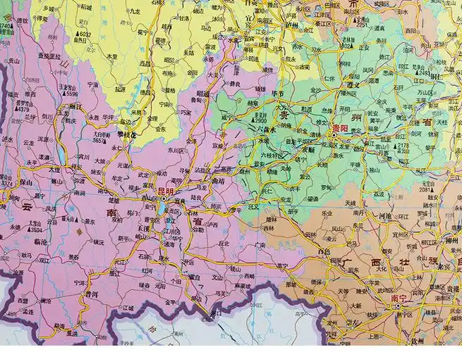 中国地图挂图大幅面约12米x08米高清防水覆膜办公室家用地理学习都