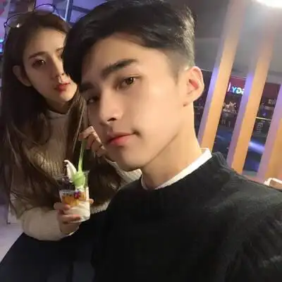 情侣头像真人单张