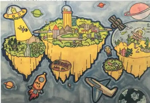 "幸福空间"少年儿童绘画大赛