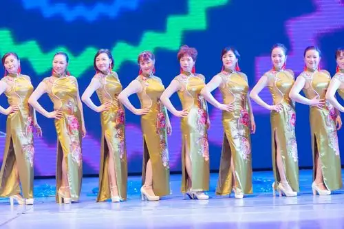 庆祝香港回归20周年暨邵阳,常德,益阳三地旗袍协会深港澳友谊交流赛.