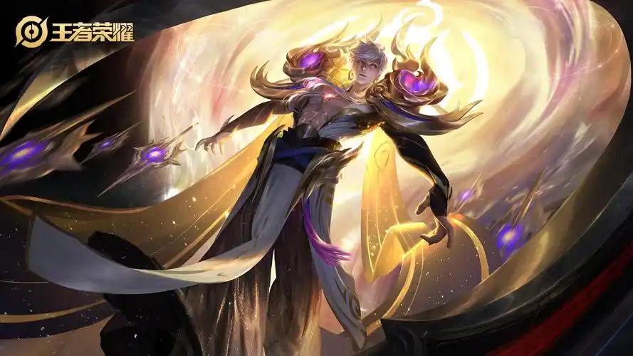 王者荣耀英雄海报壁纸——嬴政,刘禅