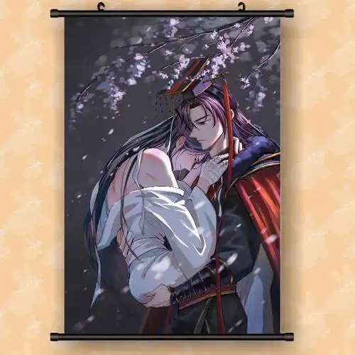 海棠微雨共归途海报二哈与他的白猫师尊挂画楚晚宁墨燃海报卷轴墙纸