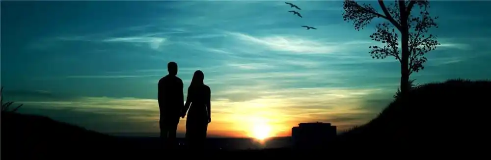 情侣桌面壁纸大全_唯美情侣图片_情侣一男一女_美桌网