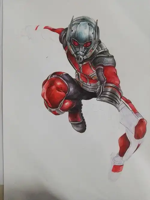 蚁人|插画|创作习作|苑美峰_原创作品-站酷zcool