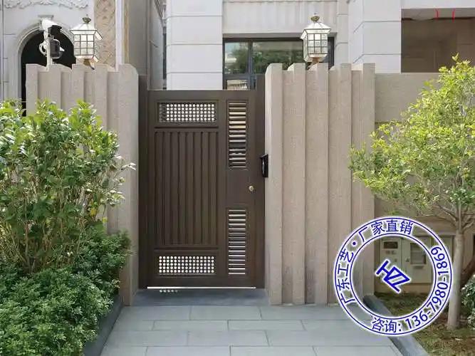 酒店院子大门超现代别墅大门
