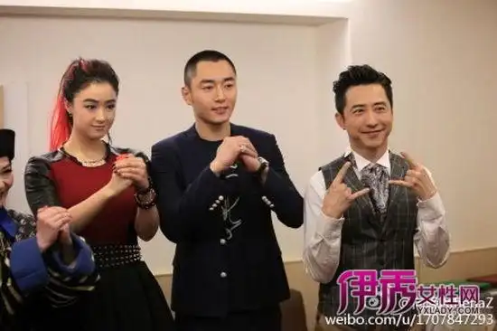 蒋欣,李东学与哈林拜年