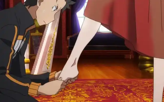 下决心去舔普利西拉的脚