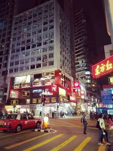 香港游之铜锣湾街景