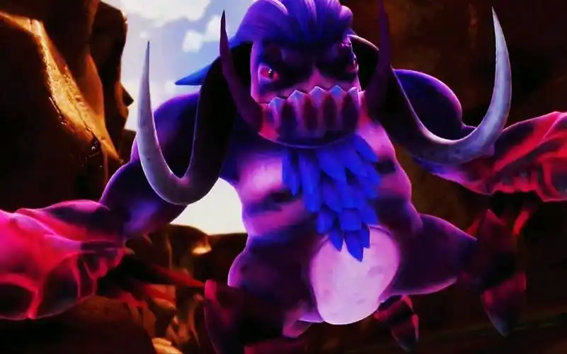 比蒙兽>陆地上最庞大的怪兽,他的身体比岩石还要僵硬,它的力量可以