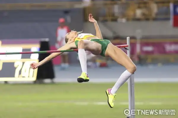 ▼0828 世大运女子跳高决赛.(图/记者黄克翔摄)