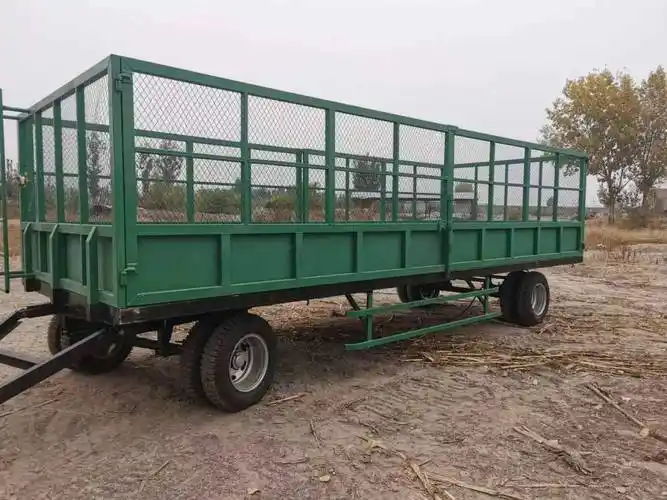制作四轮拖拉机牵引拖车斗2吨5吨拖车多种尺寸拖车
