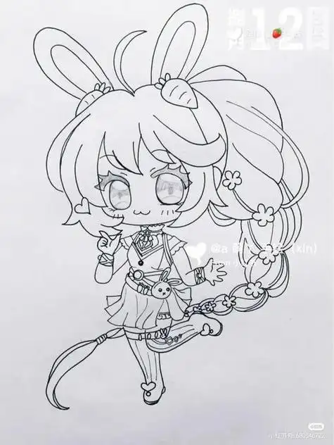 简笔画●斗罗大陆小舞简笔画●素描简笔画●简笔画素描●素描龙简笔画