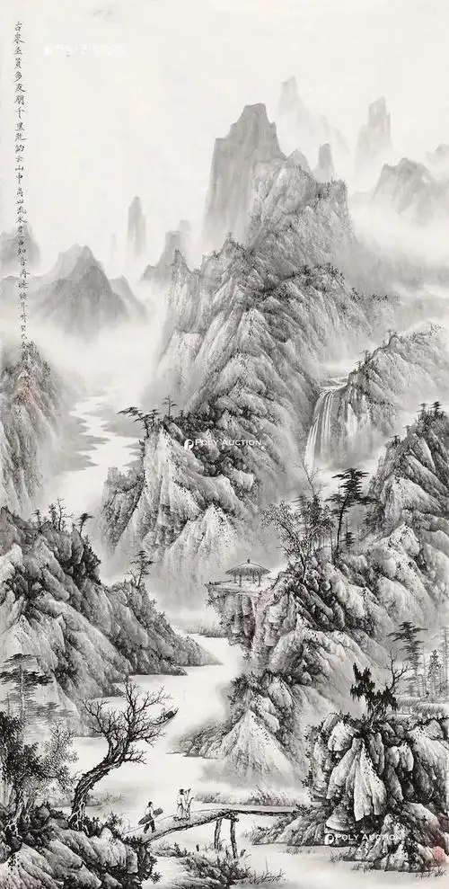 刘广山水画作品欣赏