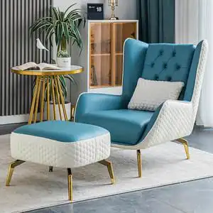 美式老虎椅单人沙发高档图片