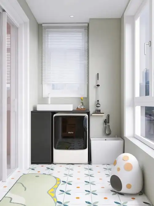 封闭式阳台养眼装修完美打造凹凸设计