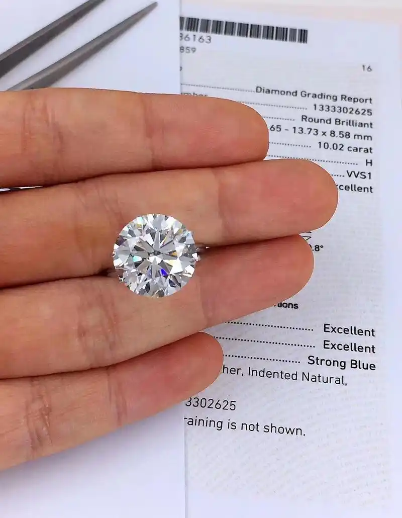 10克拉gia钻石裸石